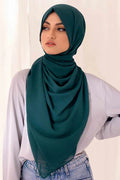 Soft Chiffon Scarf - Teal