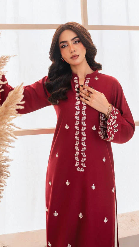 Berry 2Pc - Farshi Shalwar