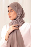 Soft Chiffon Scarf - Chestnut
